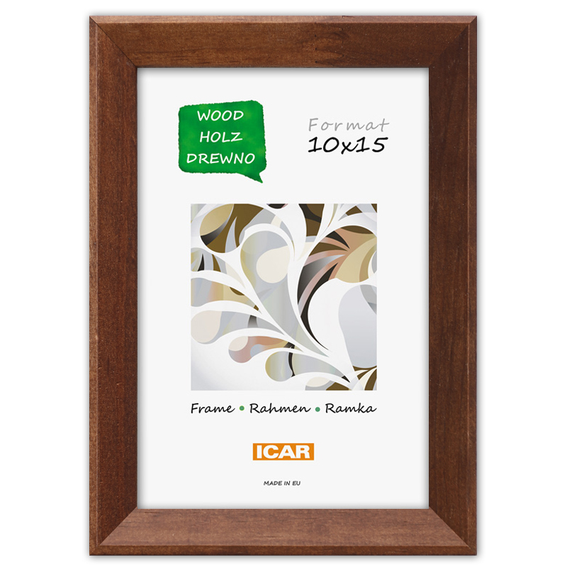 Holzrahmen DRI N 3 dunkelbraun